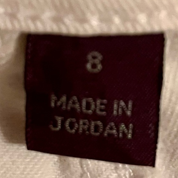 Gloria Vanderbilt All Around Slimming Effect Amanda White Denim Shorts Size 8 - Picture 6 of 13